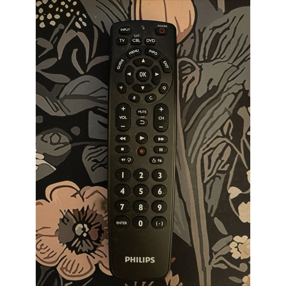 PHILIPS TV CABLE SATELLITE DVD REMOTE CONTROL SRP2003/27 *Untested*